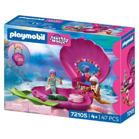 Muscheltasche Meerjungfrauen