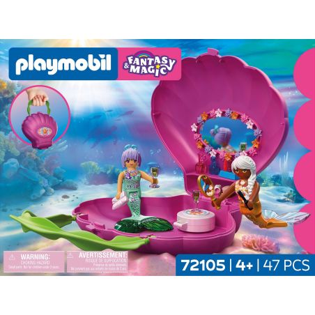 Muscheltasche Meerjungfrauen