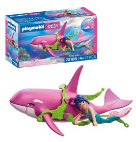 Orca mit Meerjungfrau