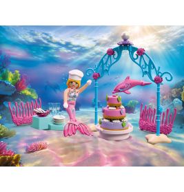 Unterwasserhochzeits-Buffet