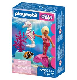 Meerjungfrau mit Seepferdchen