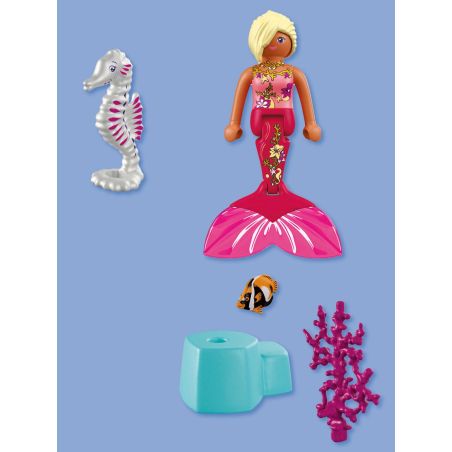 Meerjungfrau mit Seepferdchen