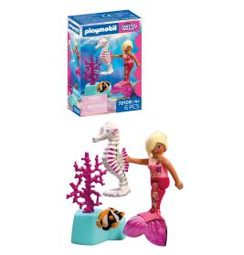 Meerjungfrau mit Seepferdchen