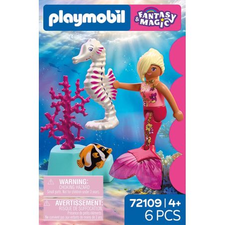 Meerjungfrau mit Seepferdchen