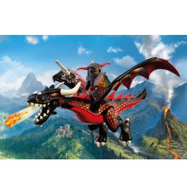 Schwarzer Drache