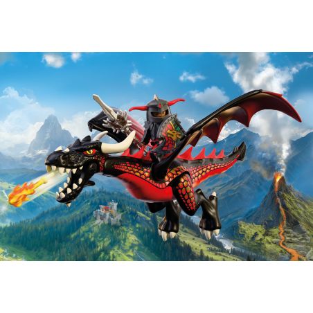 Schwarzer Drache