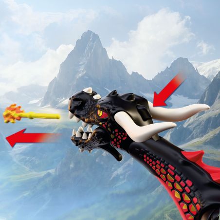 Schwarzer Drache