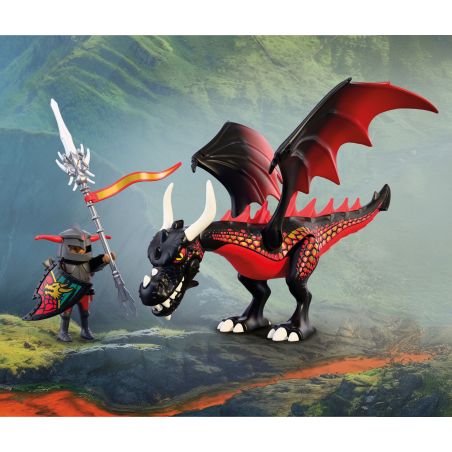 Schwarzer Drache
