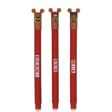 FC Bayern Gelschreiber radierbar 3er-Set