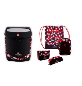 Innovabag - Nero Rosso Schulranzenset