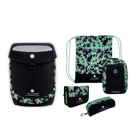 Innovabag - Nero Menta Schulranzenset
