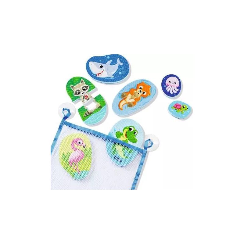 Play+ Mein erstes Bade-Puzzle Tiere | Schaumstoff | Ab 6 Monate