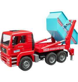 bruder 02741 MAN TGA Absetzcontainer-LKW