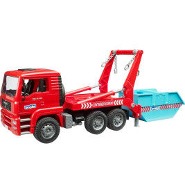 bruder 02741 MAN TGA Absetzcontainer-LKW