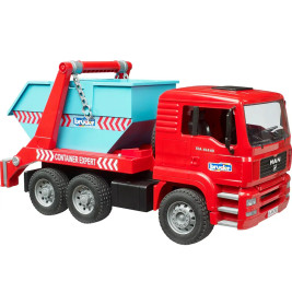 bruder 02741 MAN TGA Absetzcontainer-LKW