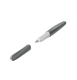 Pelikan Twist® eco Tintenroller grau – Nachhaltig, ergonomisch für Rechts- & Linkshänder