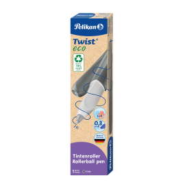 Pelikan Twist® eco Tintenroller grau – Nachhaltig, ergonomisch für Rechts- & Linkshänder