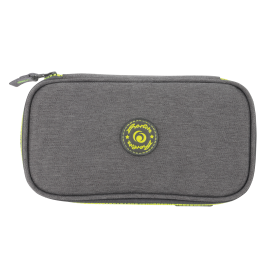 Herlitz Faulenzer beatBox ABC Grey/Yellow – Federtasche für Schule