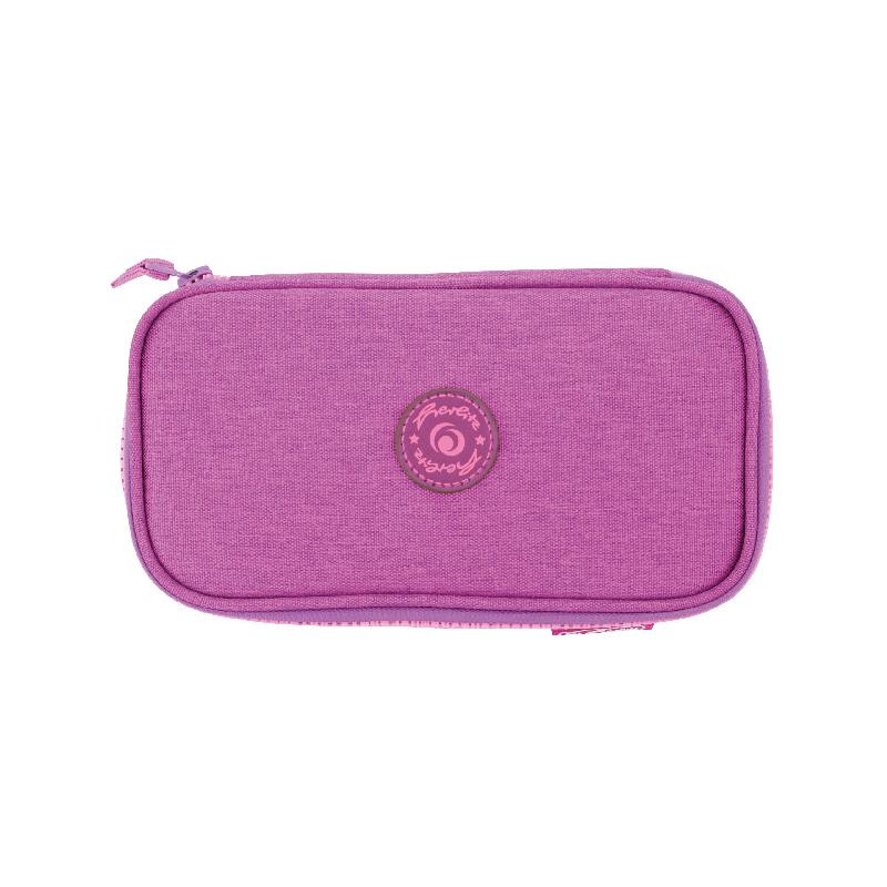 Herlitz Faulenzer beatBox ABC Purple/Pink – Federtasche für Schule