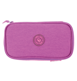 Herlitz Faulenzer beatBox ABC Purple/Pink – Federtasche für Schule