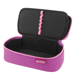 Herlitz Faulenzer beatBox ABC Purple/Pink – Federtasche für Schule