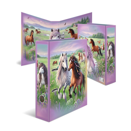 Ordner A4 70 mm Pferdewelt