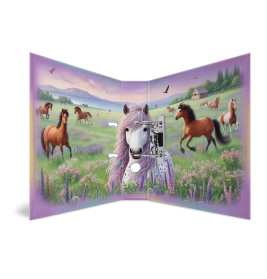 Ordner A4 70 mm Pferdewelt