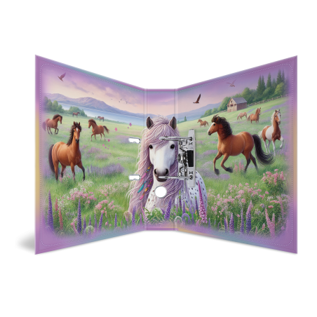 Ordner A4 70 mm Pferdewelt