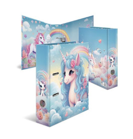 Ordner A4 70 mm Happy Unicorns