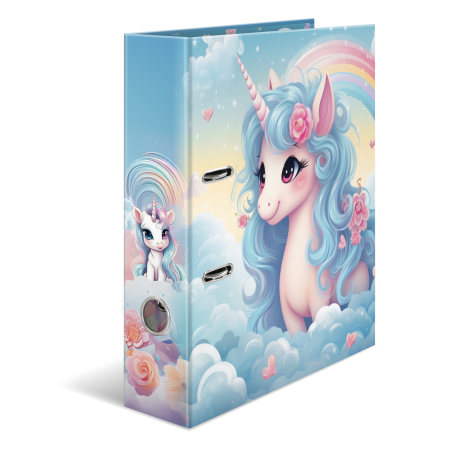 Ordner A4 70 mm Happy Unicorns