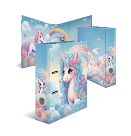 Ordner A4 70 mm Happy Unicorns
