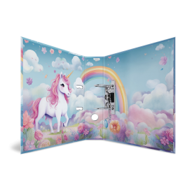 Ordner A4 70 mm Happy Unicorns