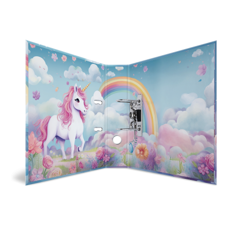Ordner A4 70 mm Happy Unicorns