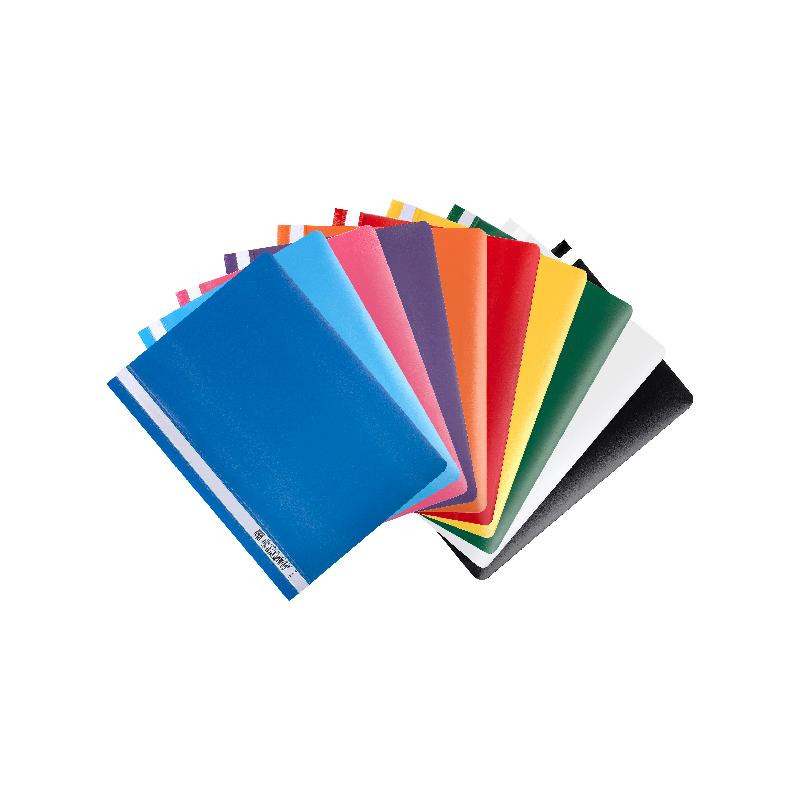 10 Oxford Schnellhefter A4 sortiert 10 Farben  aus PP,