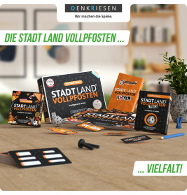 DENKRIESEN STADT LAND VOLL- PFOSTEN FUSSBALL EDITION