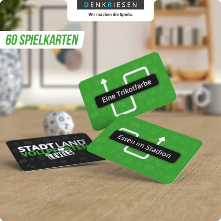 DENKRIESEN STADT LAND VOLL- PFOSTEN FUSSBALL EDITION