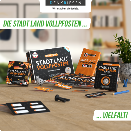 DENKRIESEN STADT LAND VOLL- PFOSTEN FUSSBALL EDITION