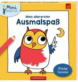 Mein allererster Ausmalspass: