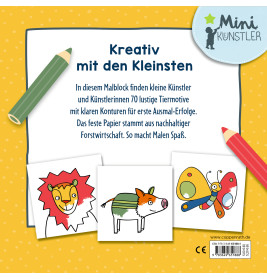 Mein allererster Ausmalspass: