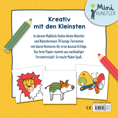 Mein allererster Ausmalspass: