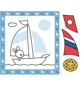 Mein 1.Bastelbuch mit Schere: