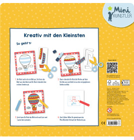 Mein 1.Bastelbuch mit Schere: