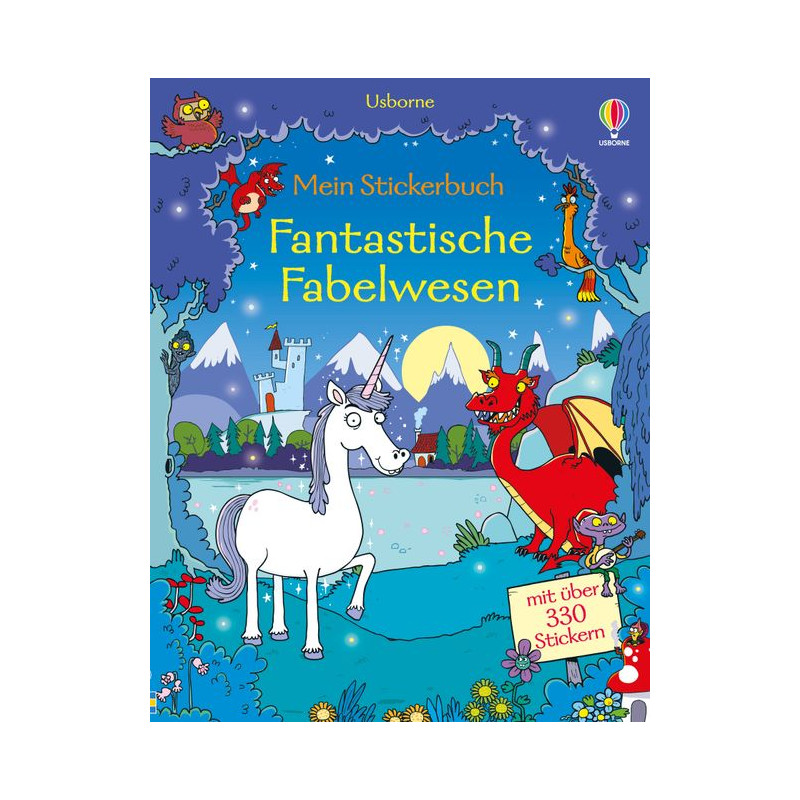 Stickerbuch Fantastische Fabel wesen