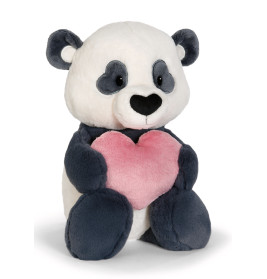 Kuscheltier Love Panda mit Herz 25cm