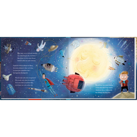 Coppenrath Verlag – Der Manni im Mond | Kinderbuch | Gebundene Ausgabe | Ab 3 Jahren