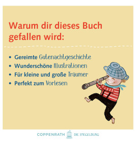 Coppenrath Verlag – Der Manni im Mond | Kinderbuch | Gebundene Ausgabe | Ab 3 Jahren