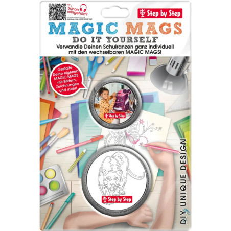Step by Step® MAGIC MAGS DIY Unique Design – Schulranzen-Zubehör zum Wechseln