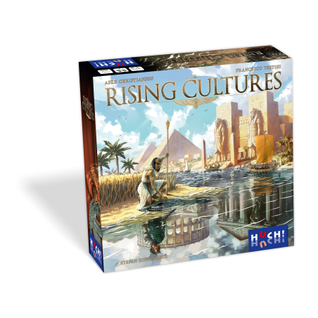 Hutter Rising Cultures Brettspiel – Strategie & Aufbau für 2-4 Spieler ab 12