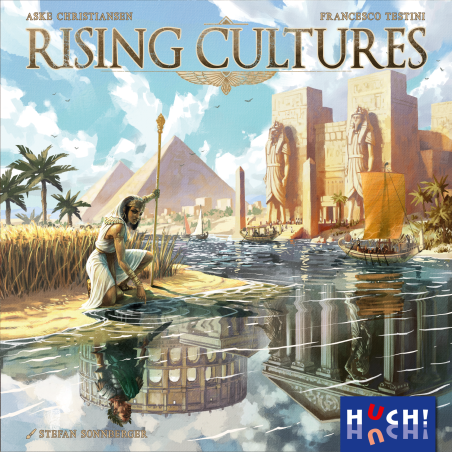 Hutter Rising Cultures Brettspiel – Strategie & Aufbau für 2-4 Spieler ab 12
