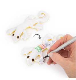 D-I-Y SANDTIERE, SORTIERT zum Bemalen